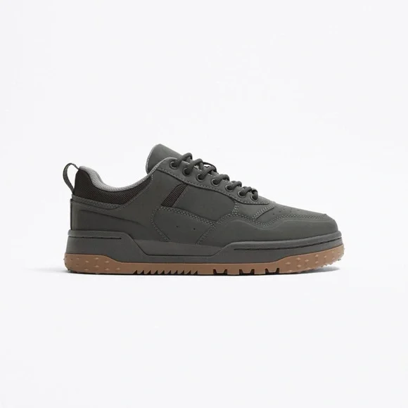 Zara • Slate Gray Z2 Trainer Sneakers